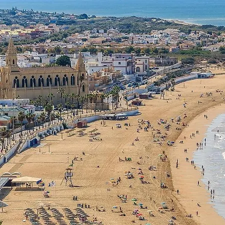 Apto Playa De Regla, Primera Linea, Parking Y Wifi * Chipiona